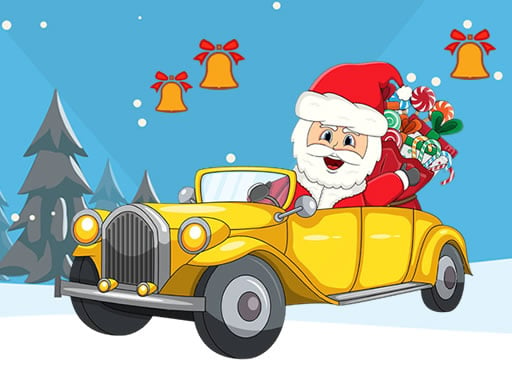 Christmas Cars Jigsaw Images